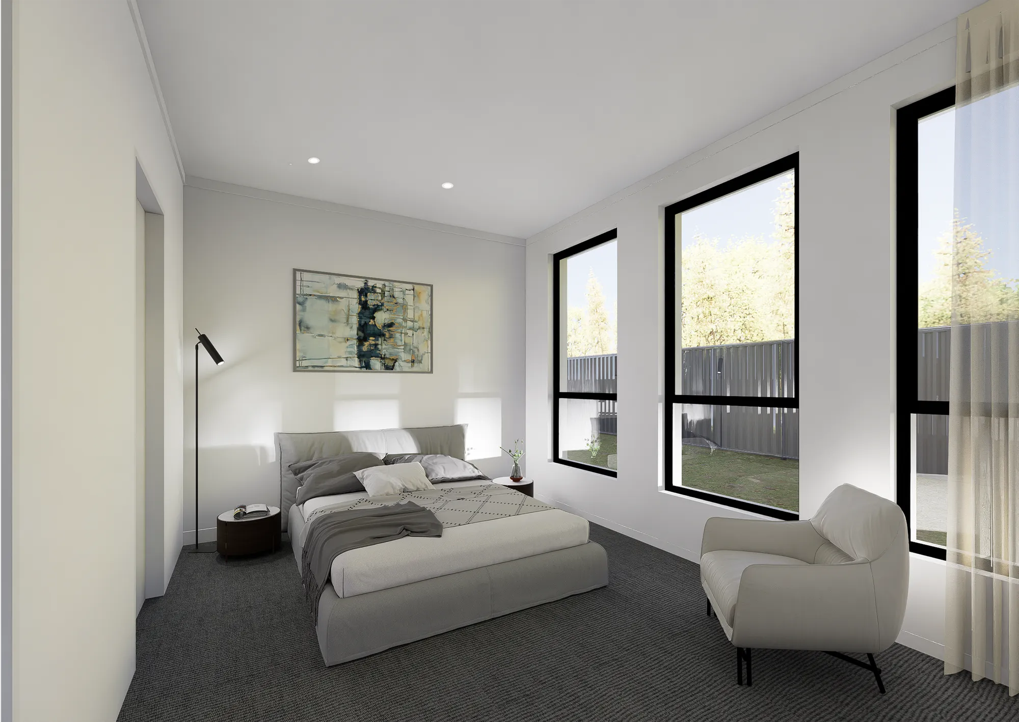 Pooraka master bedroom